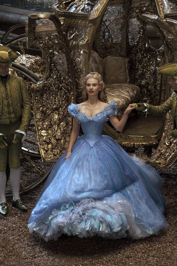 Lily James Cinderella interview a princess makeover #CinderellaEvent Cinderella interview Lily