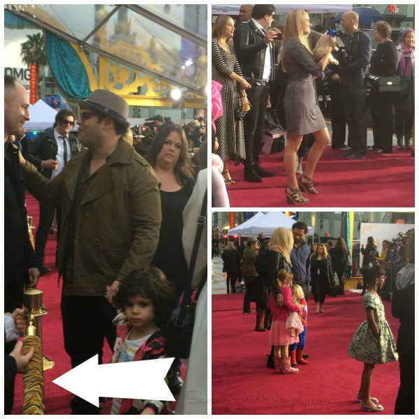 Cinderella movie premiere celebrities