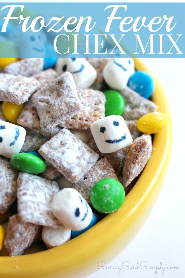Frozen fever party snack idea
