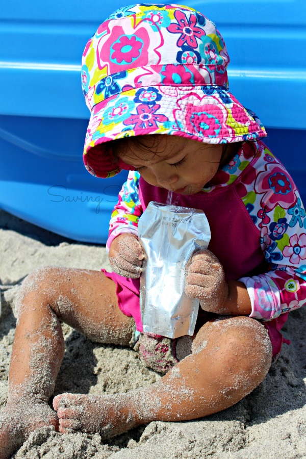 Hydration kids beach
