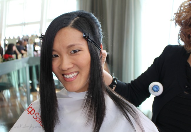 JCPenney glam ball hair