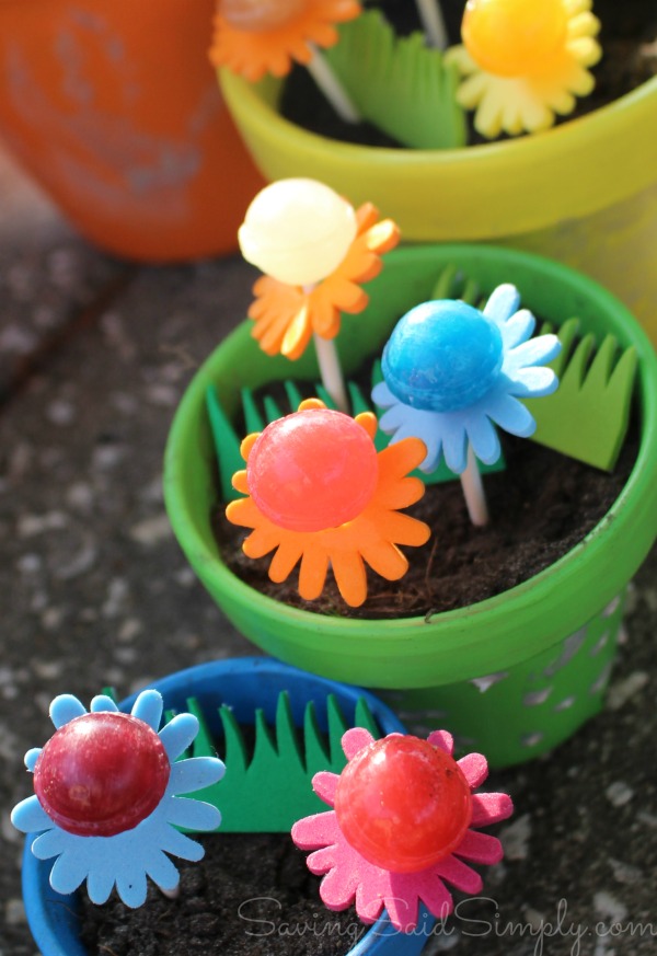 Kids diy spring garden craft