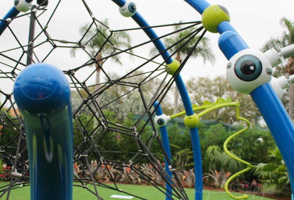 Monsters play garden