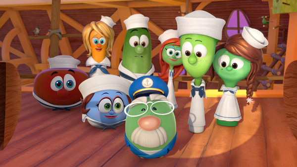 Veggietales Noah's ark rdvd review perfect for Easter Veggietales noahs ark review