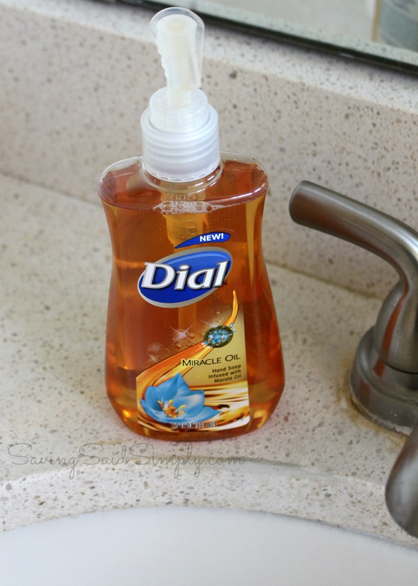 Dial miracle oil hand soap