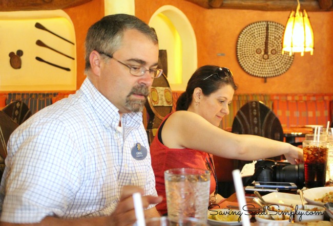 Dine with anial specialist Disney