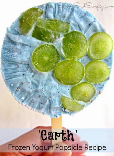 Earth day popsicle