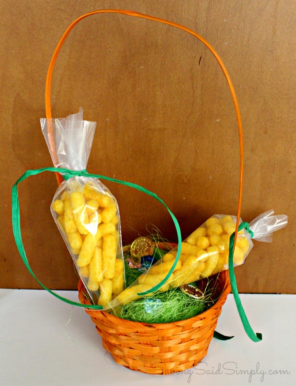Easter basket idea carrot