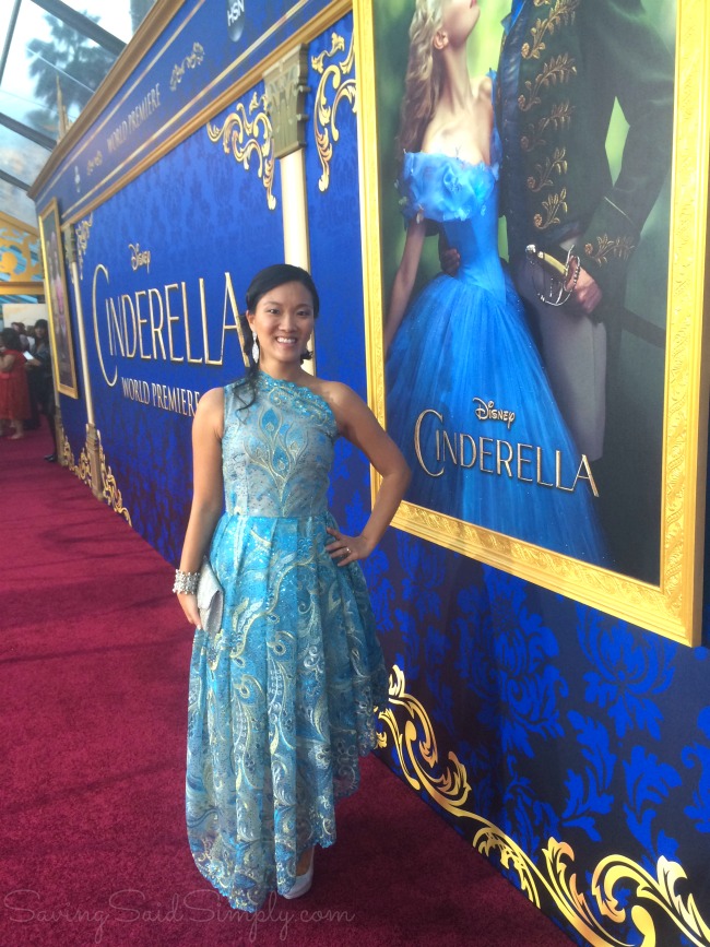 Red carpet designer dress