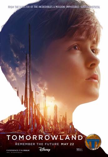 New Disney Tomorrowland movie featurette character posters Tomorrowland character posters