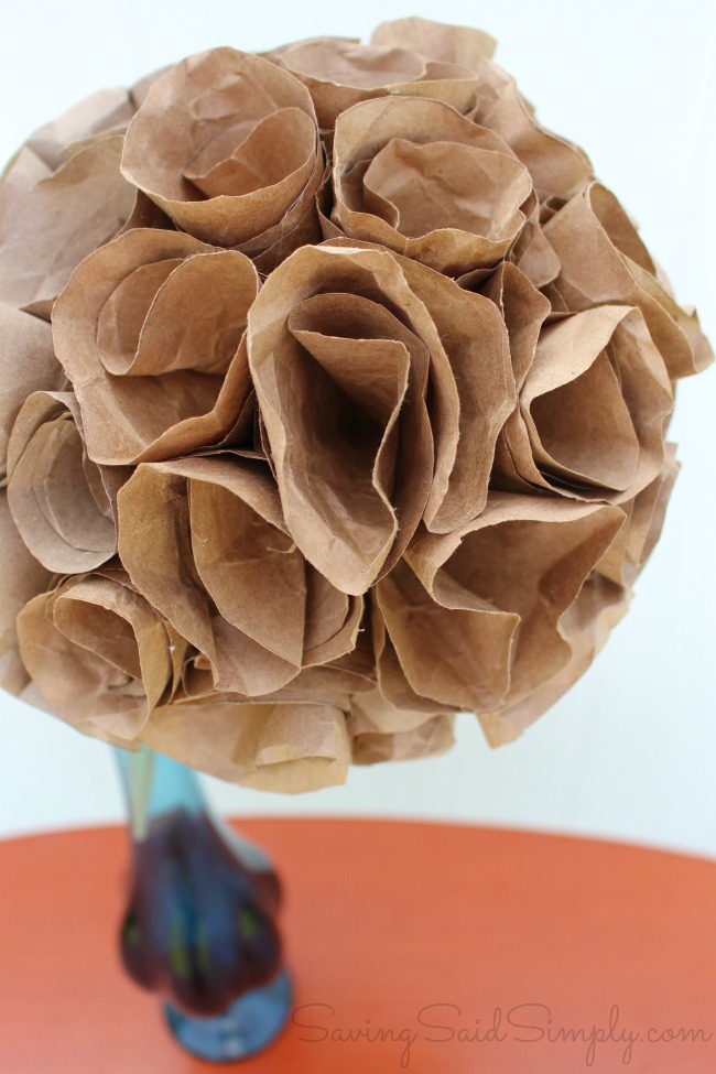 How to make paper flower bouquet