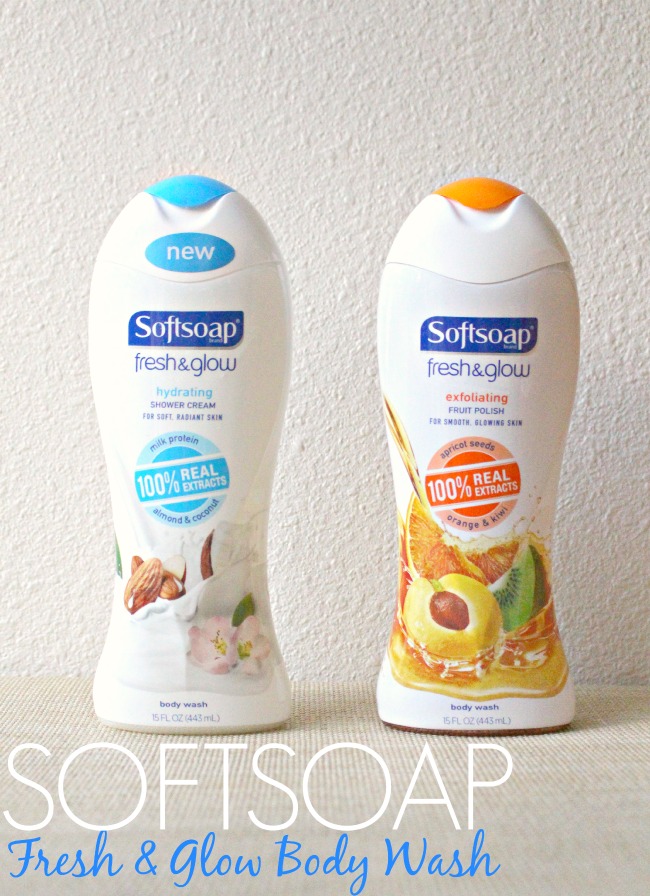 Softsoap fresh glow body wash review