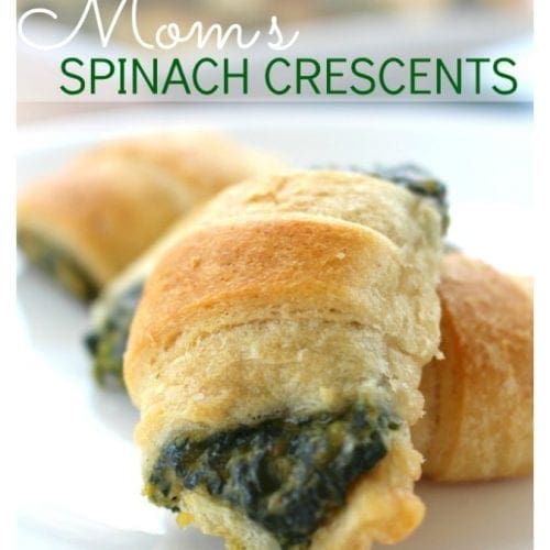 Spinach crescents recipe pinterest