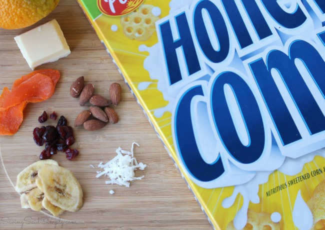 Cereal trail mix recipe