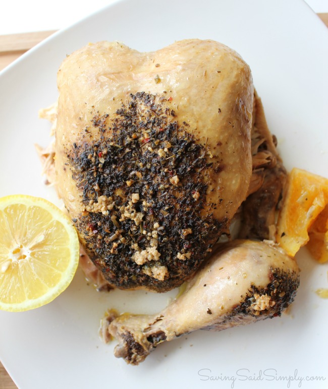 Citrus herb chicken recipe