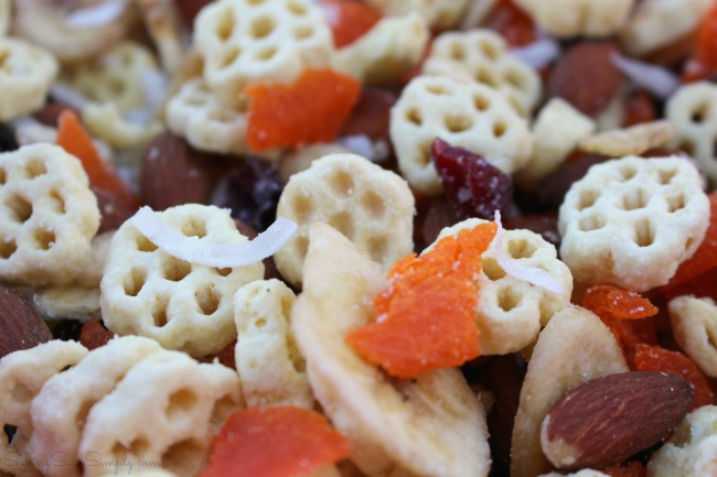 Easy trail mix for kids