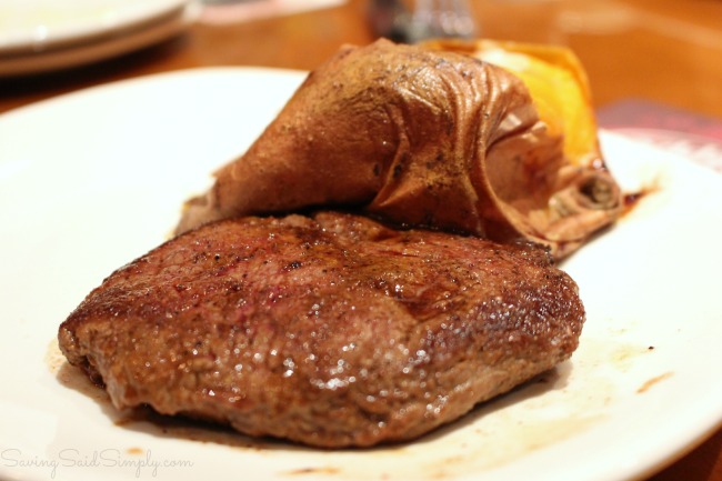 Outback flat iron steak