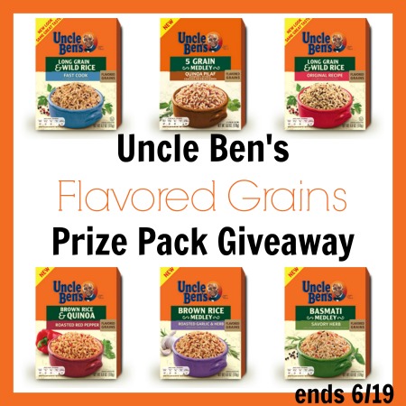 Uncle bens flavored grains giveaway