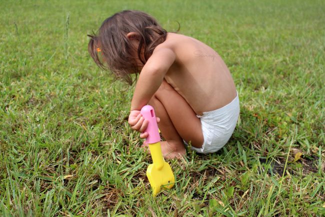 Baby diaper photo session