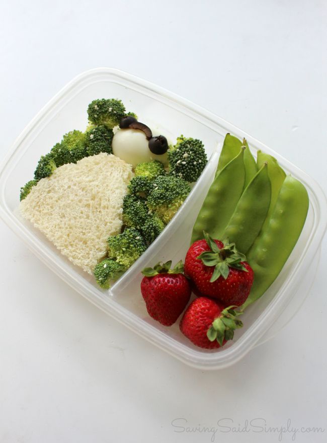 Baymax bento lunch idea
