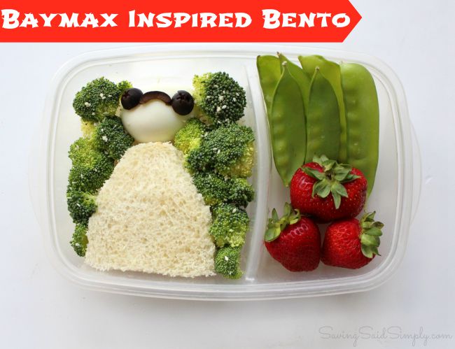 Baymax inspired bento