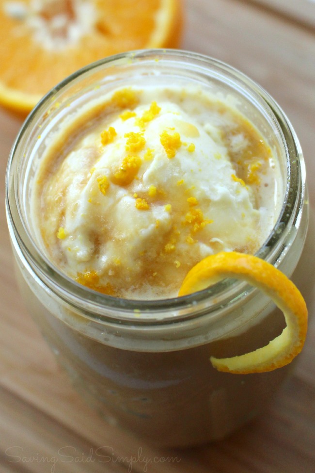 Coffee float recipe orange