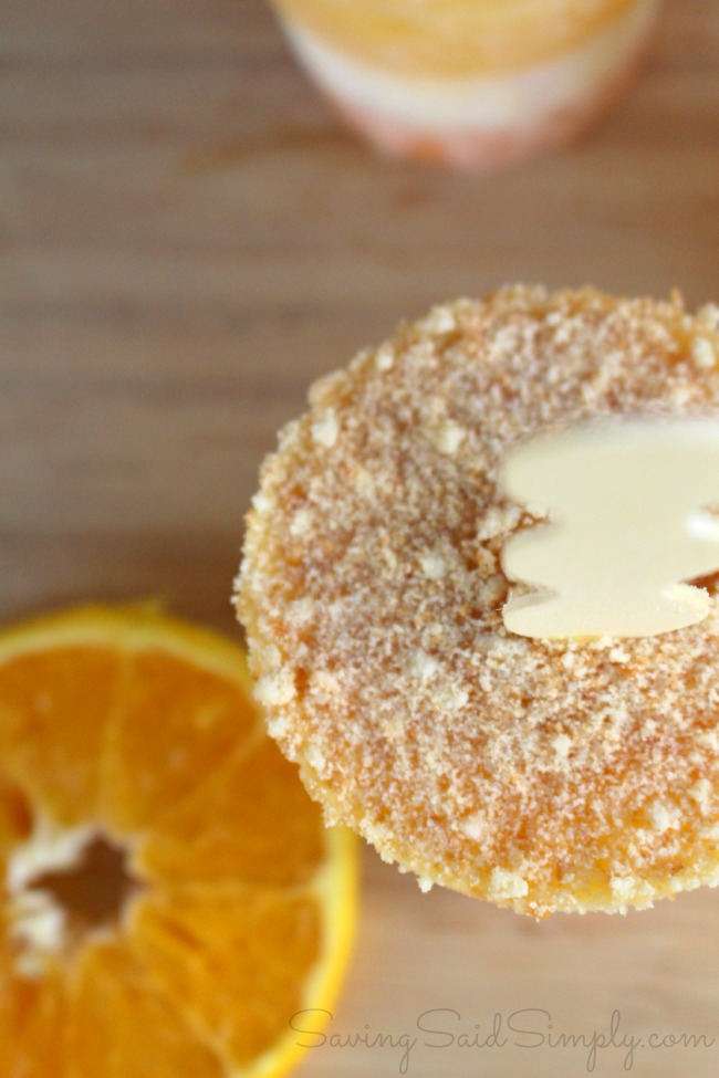 DIY orange creamsicle popsicles