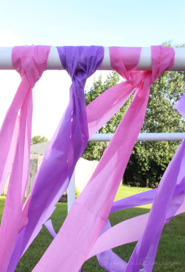 DIY Kid Car Wash | Step2 Easy Turn Coupe Review - Make your own Easy DIY Toddler Car Wash featuring PVC pipes for a fun summer kids activity. Full tutorial, directions & more. Perfect budget water play idea - #DIY #SummerFun #WaterPlay #FunForKids
