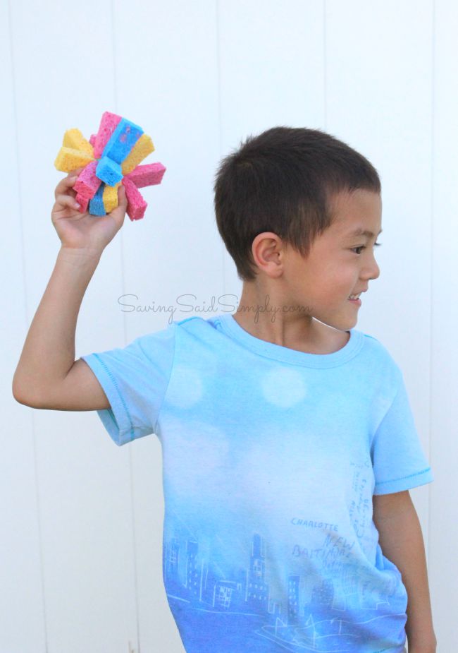 Sponge balls diy Sponge balls diy