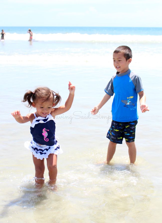 Sun protection swim kids