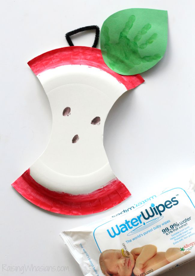 Apple craft for toddlers