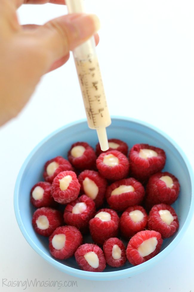 Easy toddler snack ideas raspberries