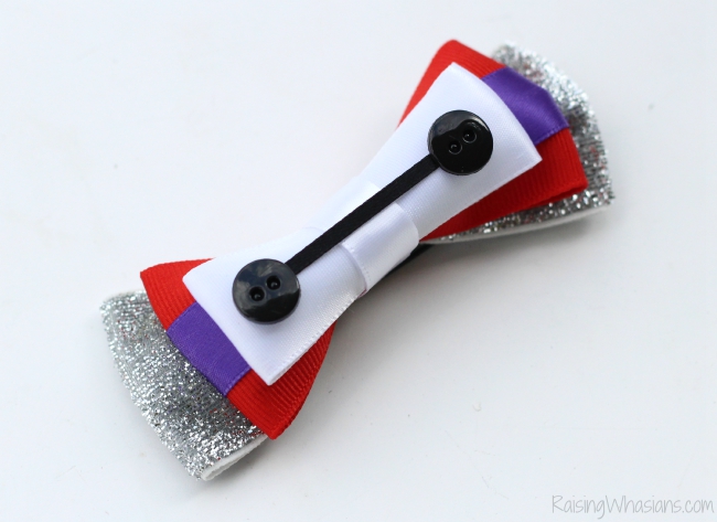Girls big hero 6 hair bow