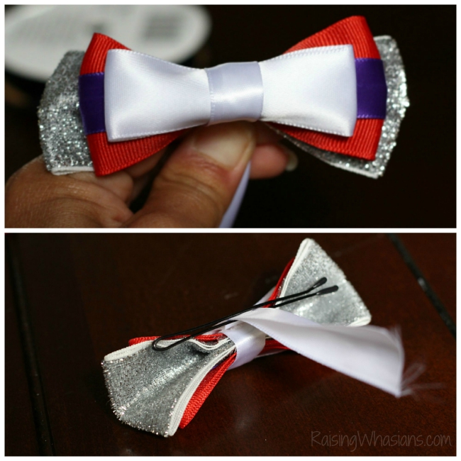 How to make Baymax hair bow No Sew Baymax Hair Bow for Girls DIY - Create an adorable Disney inspired hair bow for your little girl! This Big Hero 6 inspired accessory is easy to make, no sewing required! Perfect Disneybounding, style piece to make at home #Disney #DisneyBounding #Craft