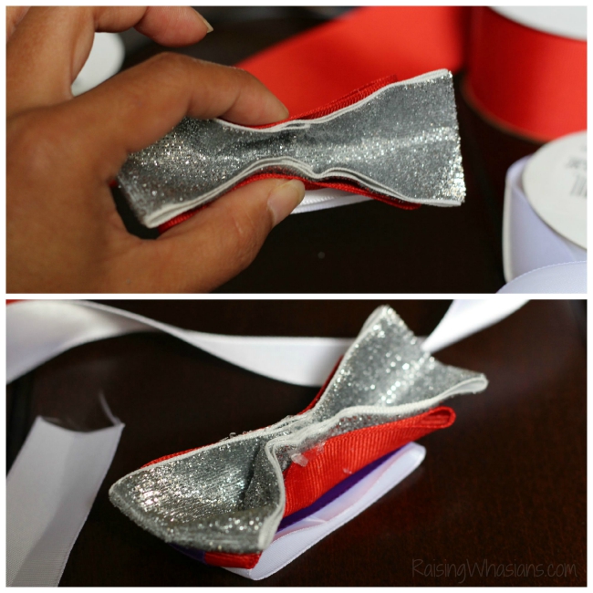 How to make Disney bow No Sew Baymax Hair Bow for Girls DIY - Create an adorable Disney inspired hair bow for your little girl! This Big Hero 6 inspired accessory is easy to make, no sewing required! Perfect Disneybounding, style piece to make at home #Disney #DisneyBounding #Craft