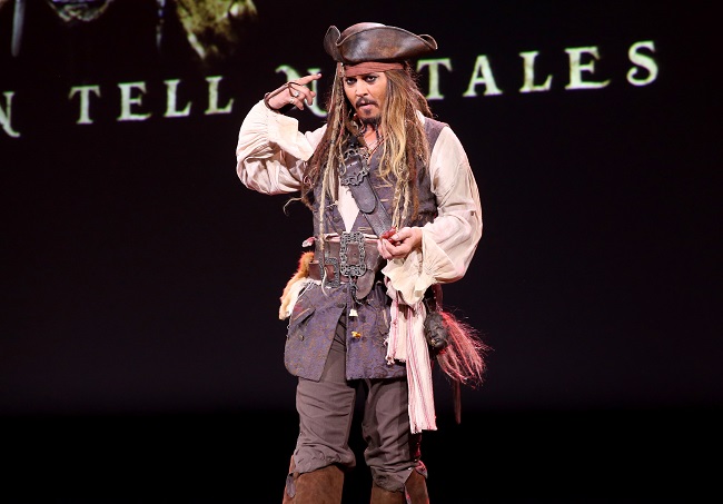 Jack sparrow D23 expo 2015