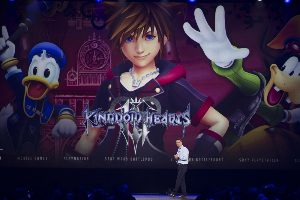 D23 expo Disney interactive panel 7 new games Kingdom hearts 3 update D23