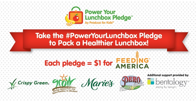 Power your lunchbox pledge