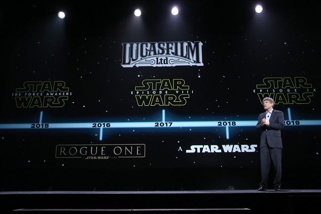 Star wars movie update 2015 D23 expo