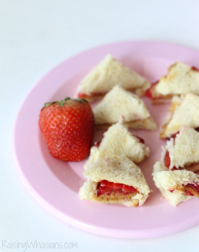 Toddler sandwich idea
