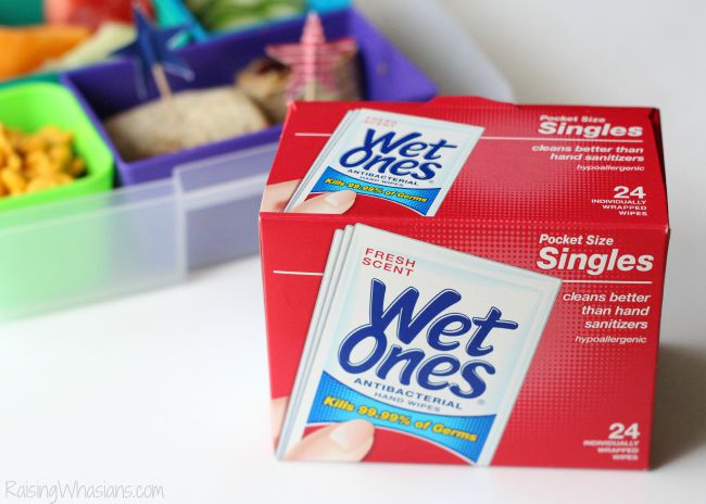 Bento box essentials for school lunch success Wet ones for back to school