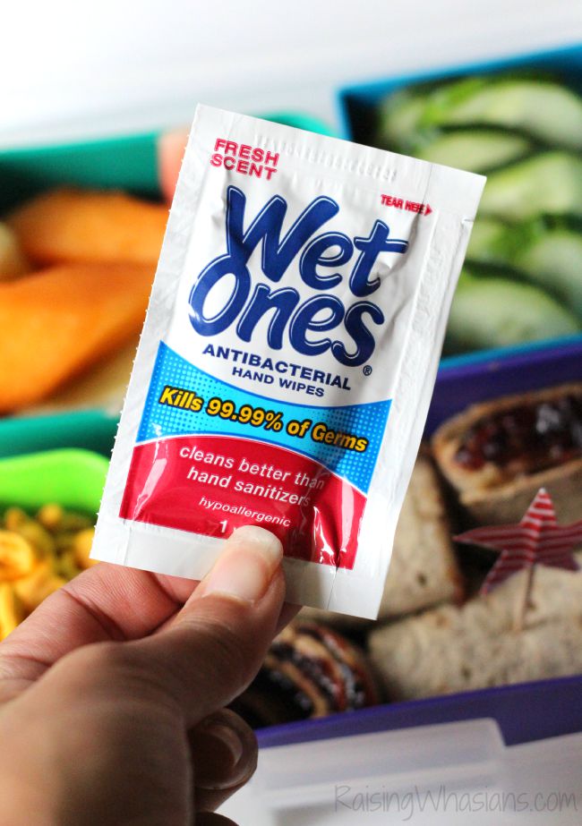 Bento box essentials for school lunch success Wet ones singles review