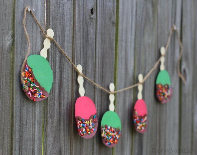 Apple fall craft banner