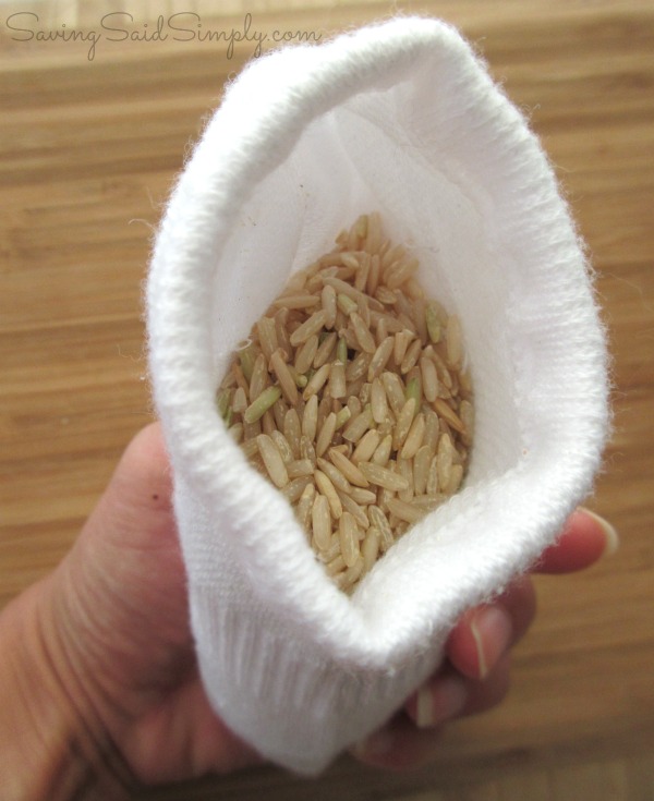 Laundry hacks for busy moms Easy no sew heating pad diy