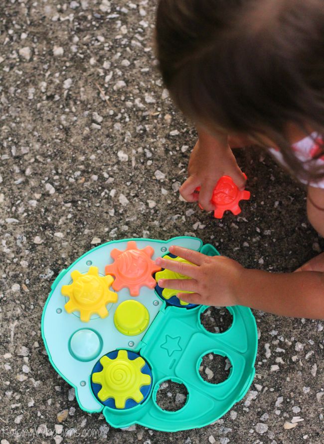 Playskool car toy with gears