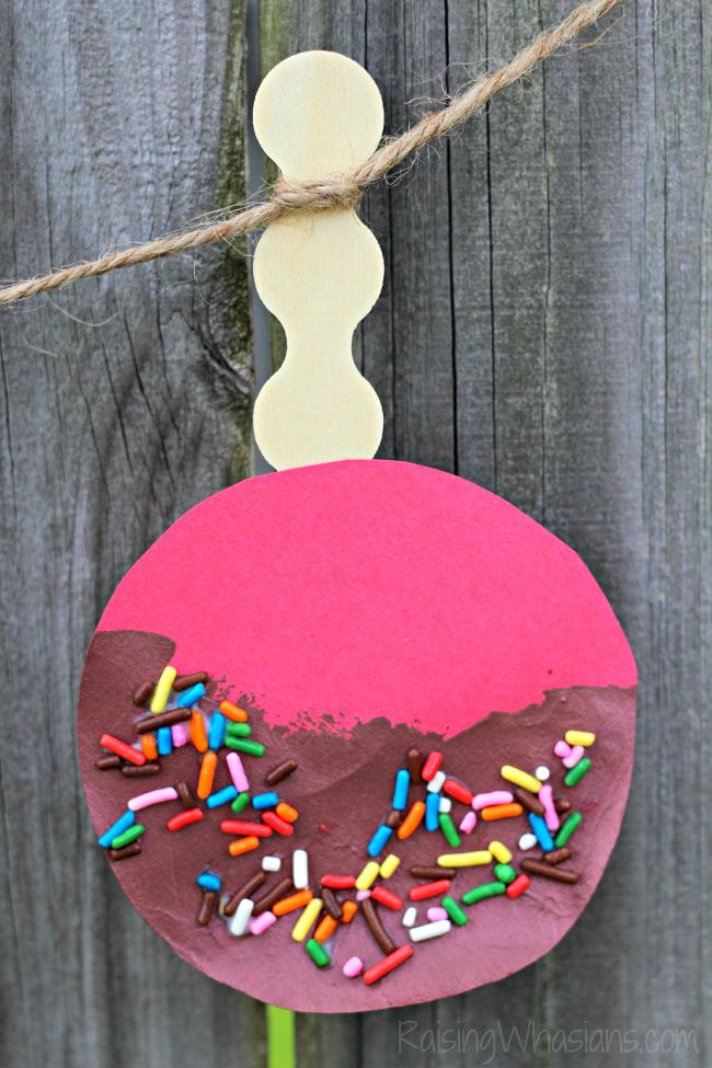 Preschool apple craft