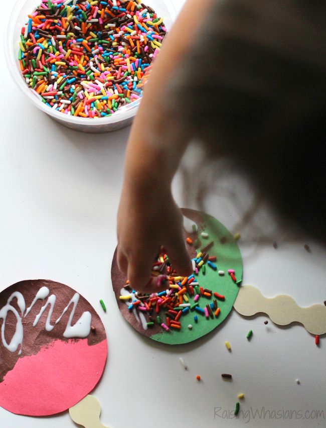 Sprinkles craft for kids