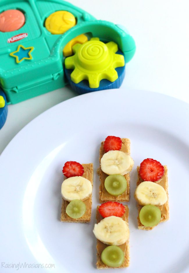 Toddler snack car inspired