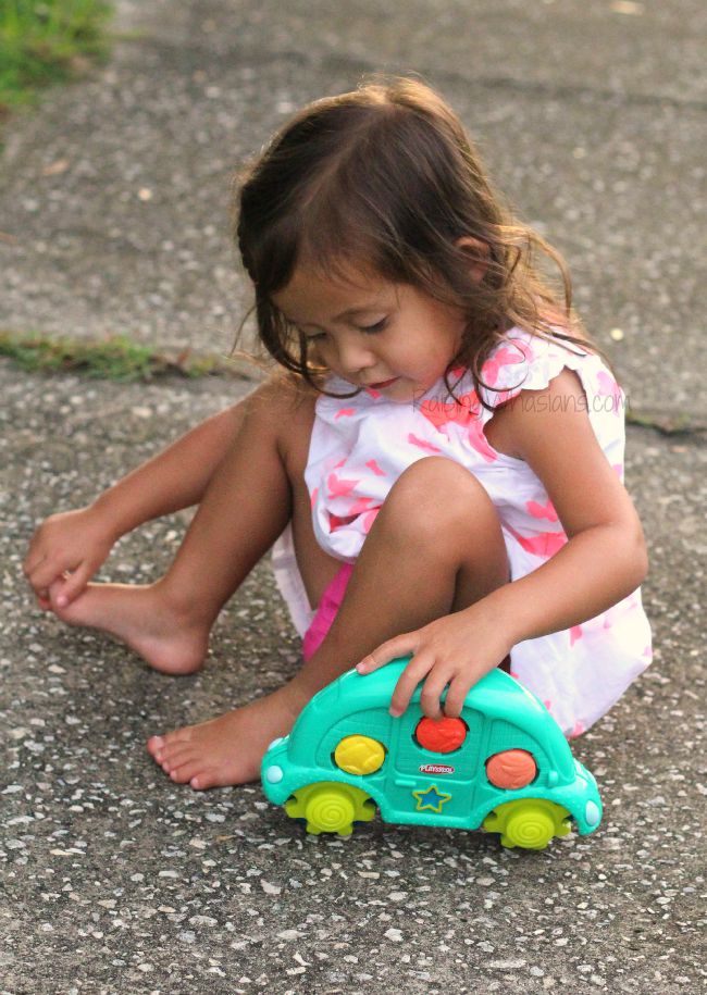 Toddler toy for travel gears