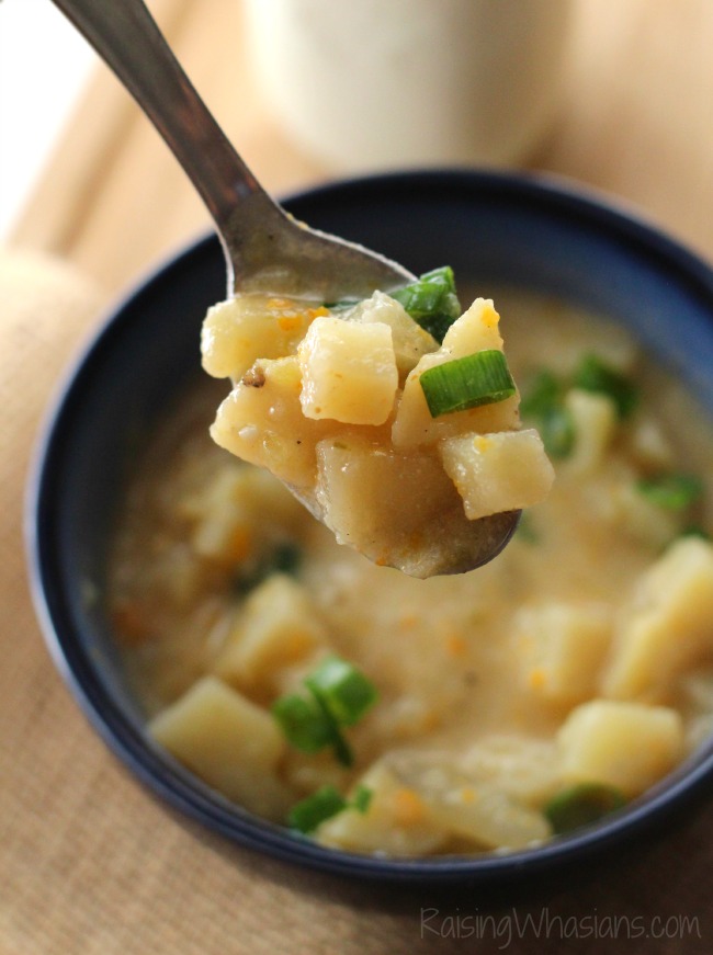 Crock pot potato soup